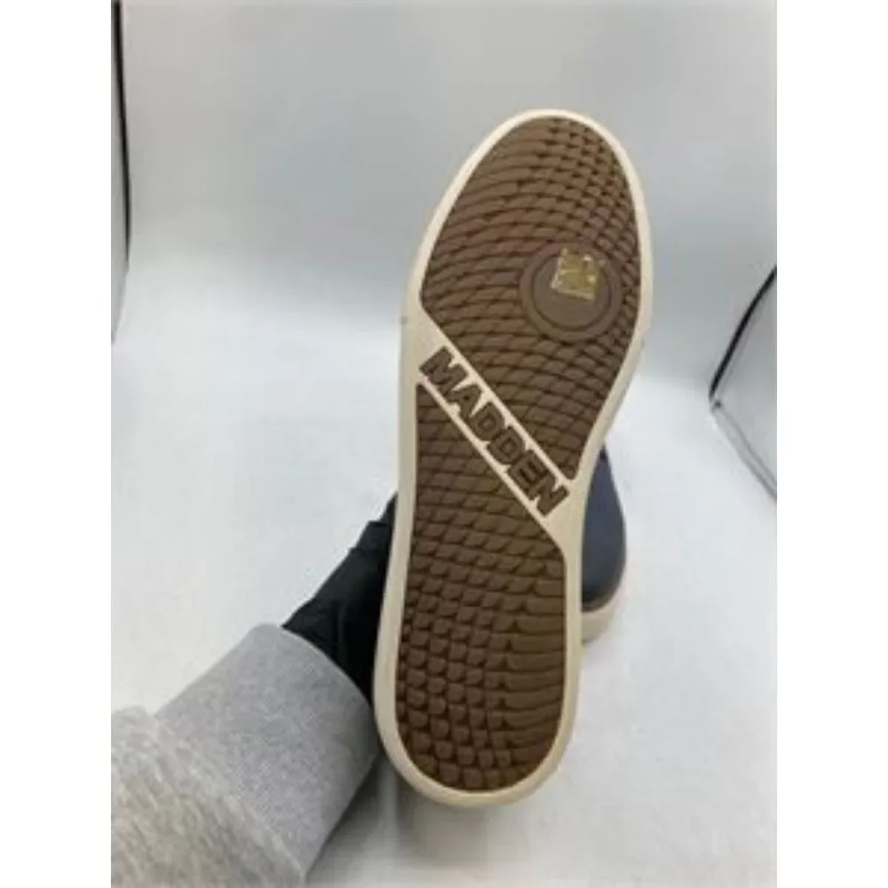 Madden's Men's MBLAKE Classic Sneaker Boat Shoe, Navy Suede, 11.5
